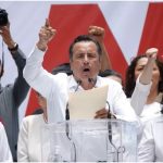 Cuitláhuac García defendió movilizaciones contra la SCJN y negó agresiones