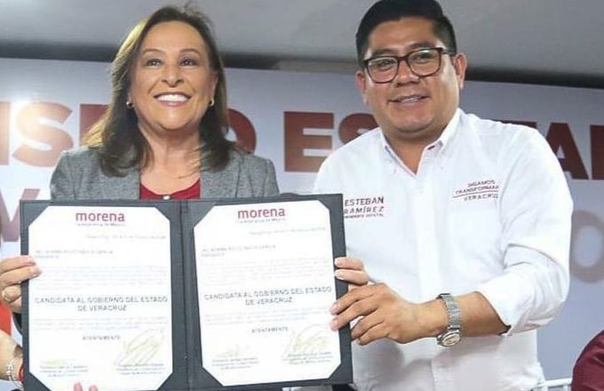 Es oficialmente Rocío Nahle candidata a Gobernadora de Veracruz